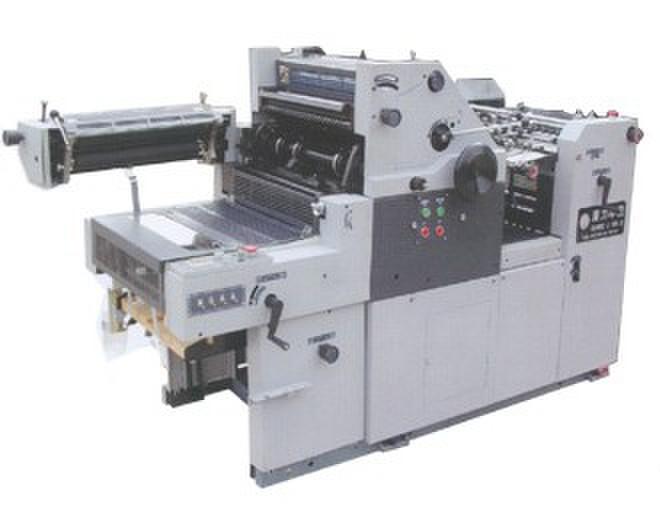 GL offset press with numbering unit